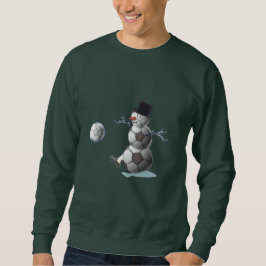 Soccer Ball Snowman Sweatshirt