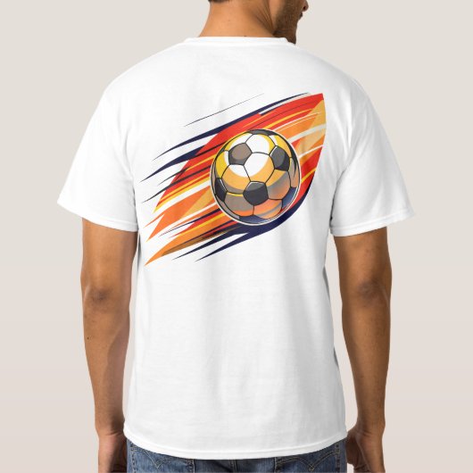 Soccer Ball T - Shirt (Rückseite)
