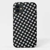 Soccer Ball Themed iPhone Handy Cover Fall (Rückseite)