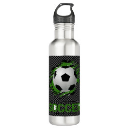 "Soccer Ball" Wasserflasche aus Edelstahl Edelstahlflasche