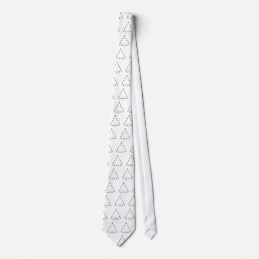 Soccer Ball Weihnachtsbaum Necktie Krawatte (Vorderseite)