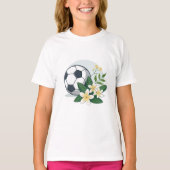 Soccer ball with Jasmine T-Shirt (Vorderseite)