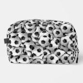 Soccer Balls Design Dopp Kit Bag Waschbeutel (Vorderseite)