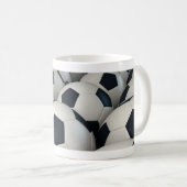 Soccer Balls Kaffeetasse (VorderseiteRechts)