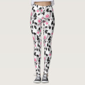 soccer balls with black pink team colors leggings (Vorderseite)