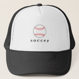 Soccer Baseball Funny Unglaublich witzig Sports T  Truckerkappe