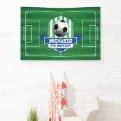 Soccer Birthday banner backdrop (InSitu)