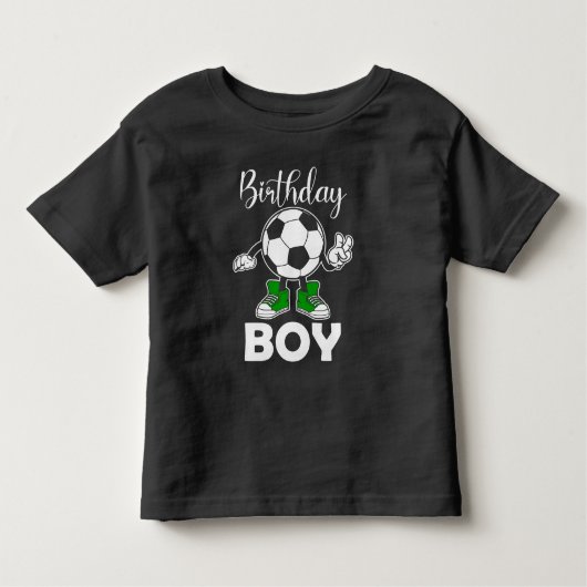 Soccer Birthday Boy T - Shirt (Vorderseite)