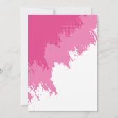 Soccer Birthday girl Invitation Einladung (Rückseite)