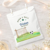 Soccer “Born Two Ball” Second Birthday Geschenktütchen (Ausgeschnitten)