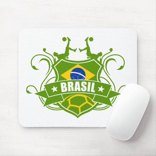 soccer BRASIL Mousepad (Mit Mouse)
