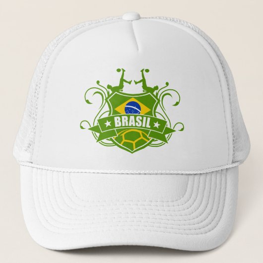 soccer BRASIL Truckerkappe (Vorderseite)