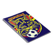 Soccer Cat Grafik Notizblock (Rechte Seite)