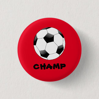 Soccer Champ Abzeichen Button