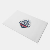 soccer championship fußmatte (Schrägansicht)