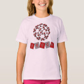 Soccer Chemical Elements mit Buckyball! T-Shirt (Vorderseite)