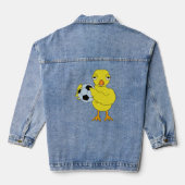 Soccer Chick Jeansjacke (Rückseite)
