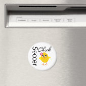 Soccer Chick Magnet (In Situ (Geschirrspüler))