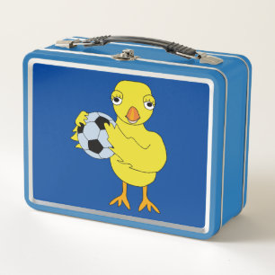 Soccer Chick Metall Brotdose