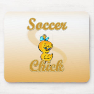 Soccer Chick Mousepad