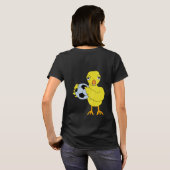 Soccer Chick T-Shirt (Schwarz voll)