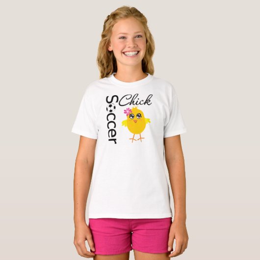 Soccer Chick T-Shirt (Vorne ganz)