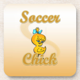 Soccer Chick Untersetzer