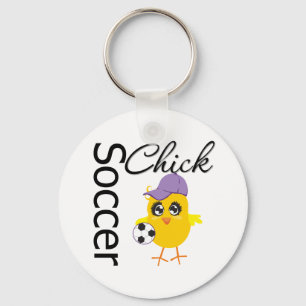 Soccer Chick v2 Schlüsselanhänger