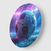 Soccer CLock für perfekte Sportzeit Große Wanduhr (Winkel)