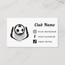 Soccer Club Team League Simple Folk Social Media