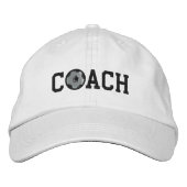 Soccer Coach Cap Bestickte Kappe (Vorderseite)