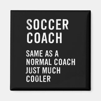 Soccer Coach Definition Funny Magnet