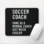 Soccer Coach Definition Funny Mousepad (Mit Mouse)
