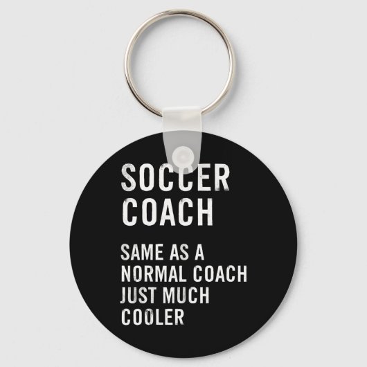 Soccer Coach Definition Funny  Schlüsselanhänger (Vorderseite)