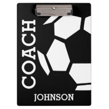 Soccer Coach Personalisiert Trendy Modern stilvoll