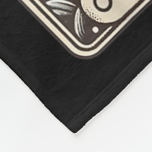 Soccer Coach Tarot Card Halloween Skeleton Soccer Fleecedecke (Ecke)