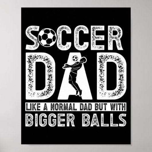 Soccer Dad 11 T Shirt  Poster (Vorne)