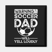 Soccer Dad _7  Magnet (Vorne)