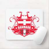 soccer DANMARK Mousepad (Mit Mouse)