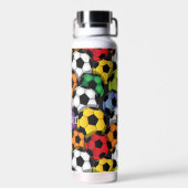 Soccer-Design des isolierten Schutzvakuums Trinkflasche (Rückseite)