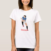 Soccer Design  T-Shirt (Vorderseite)
