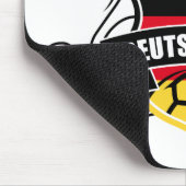 Soccer Deutschland Fussball Mousepad (Ecke)