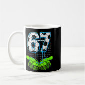 Soccer Drip 67 Six Seven Funny Gen Alpha Meme 6 7 Kaffeetasse (Links)