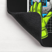 Soccer Drip 67 Six Seven Funny Gen Alpha Meme Desi Mousepad (Ecke)