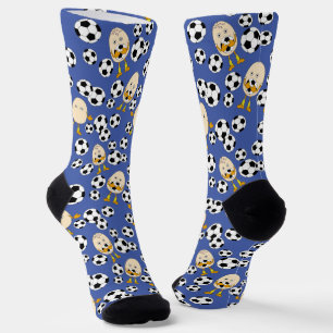 Soccer Egghead Muster Socken