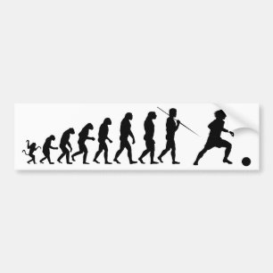 soccer_evolution autoaufkleber