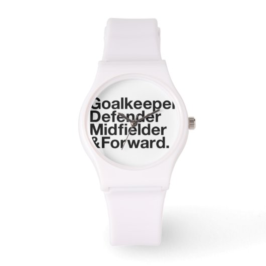 SOCCER Fan Armbanduhr (Vorderseite)