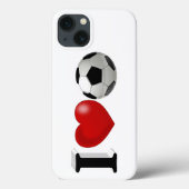 Soccer Fan  Case-Mate iPhone Hülle (Rückseite)
