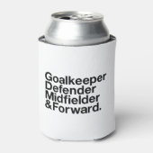SOCCER Fan Dosenkühler (Kanne Vorderseite)