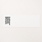SOCCER Fan Yogamatte (Vorderseite (Horizontal))